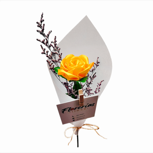 Ramo de una una rosa eterna
