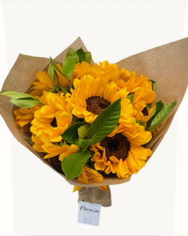 Ramo de 12 girasoles