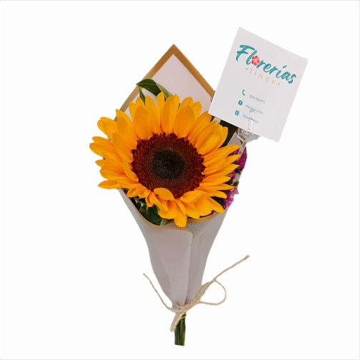 Ramo de una girasol
