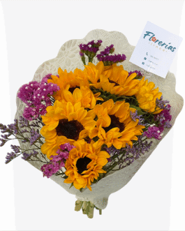 Ramo de 6 girasoles