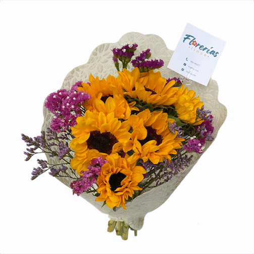 Ramo de 6 girasoles