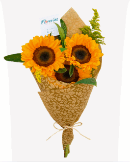 Ramo de 3 girasoles
