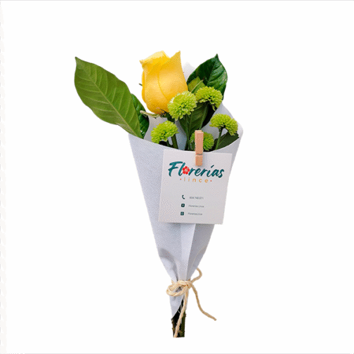 Ramo de una rosa