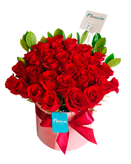 Box de 30 rosas