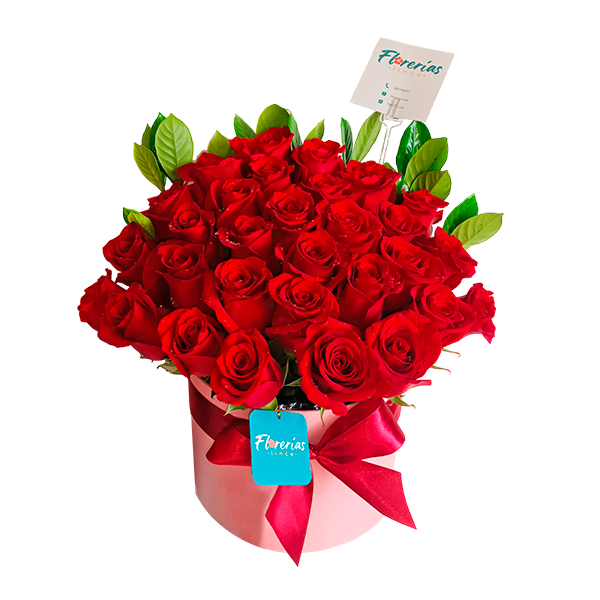 Box de 30 rosas